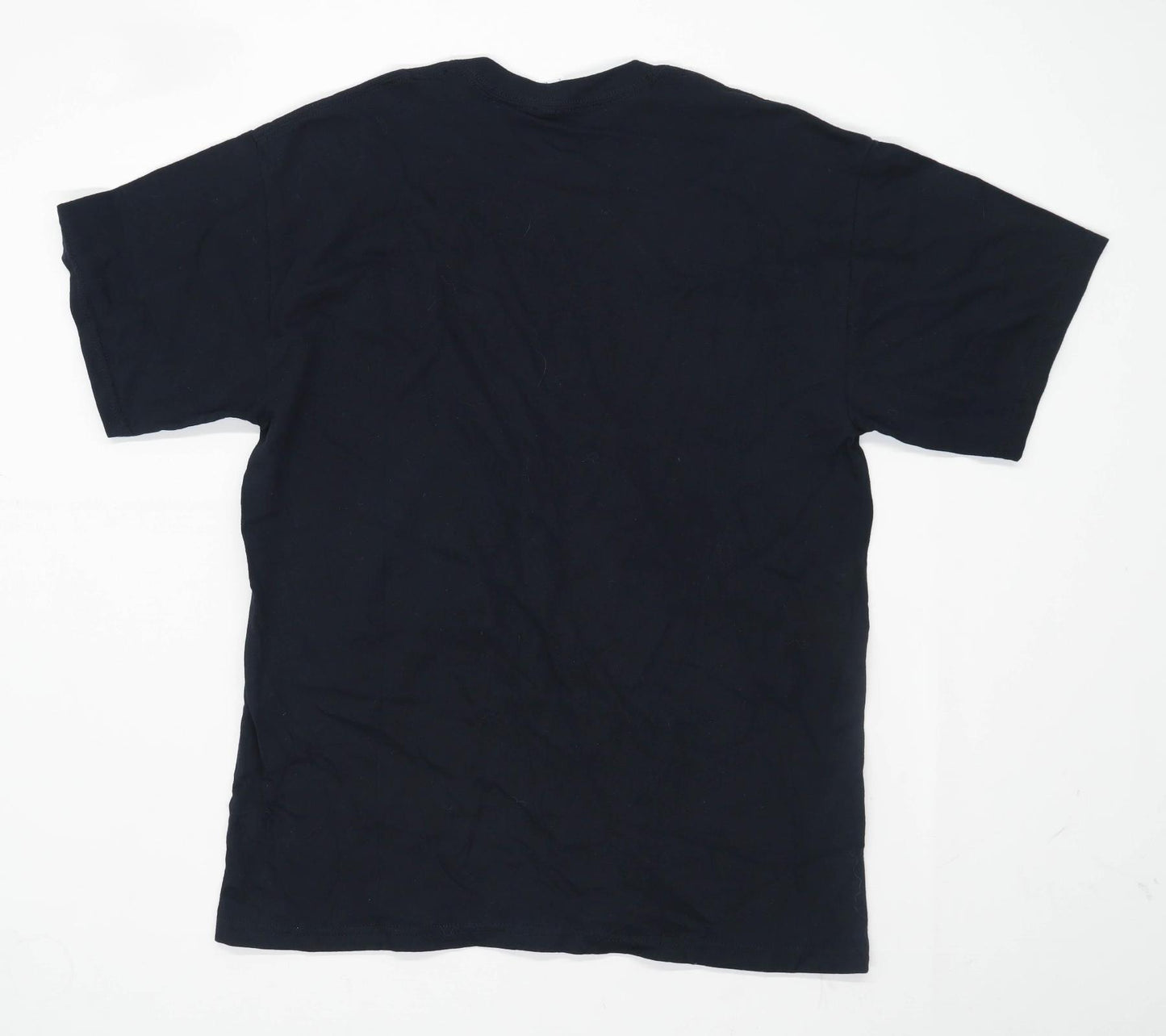 Gildan Mens Size L Cotton Blend Graphic Black Project Kickstart T-Shirt