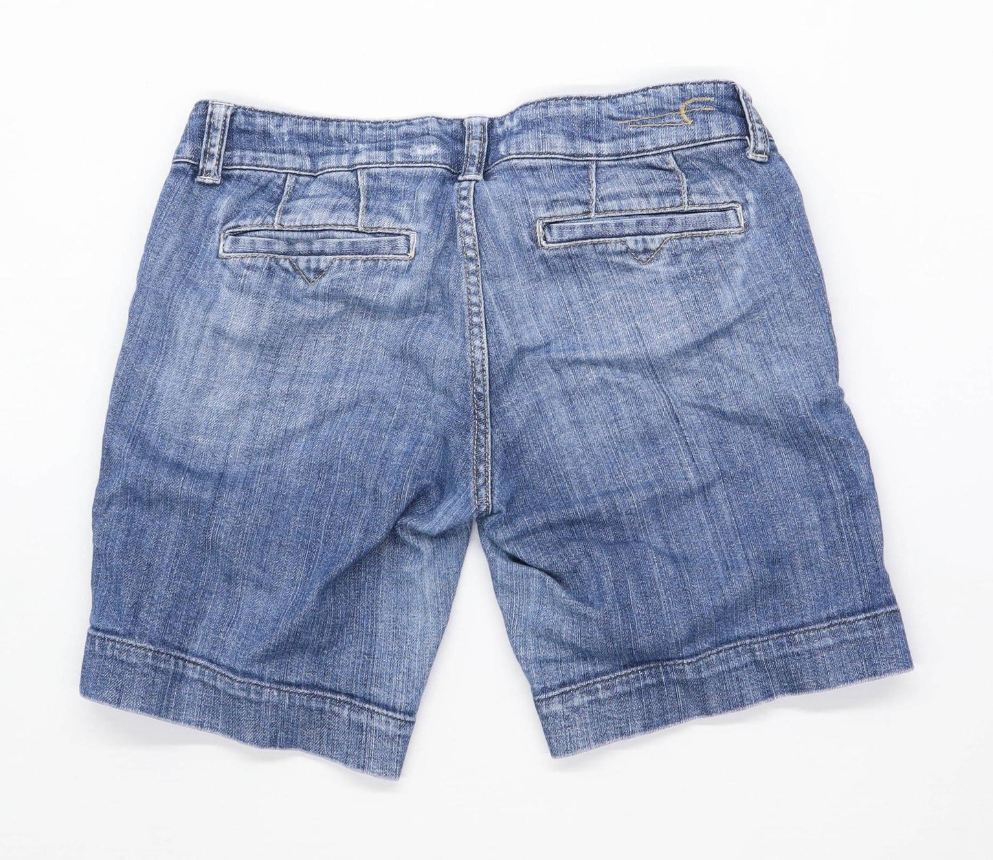 Womens American Eagle Blue Denim Shorts Size W30/L7