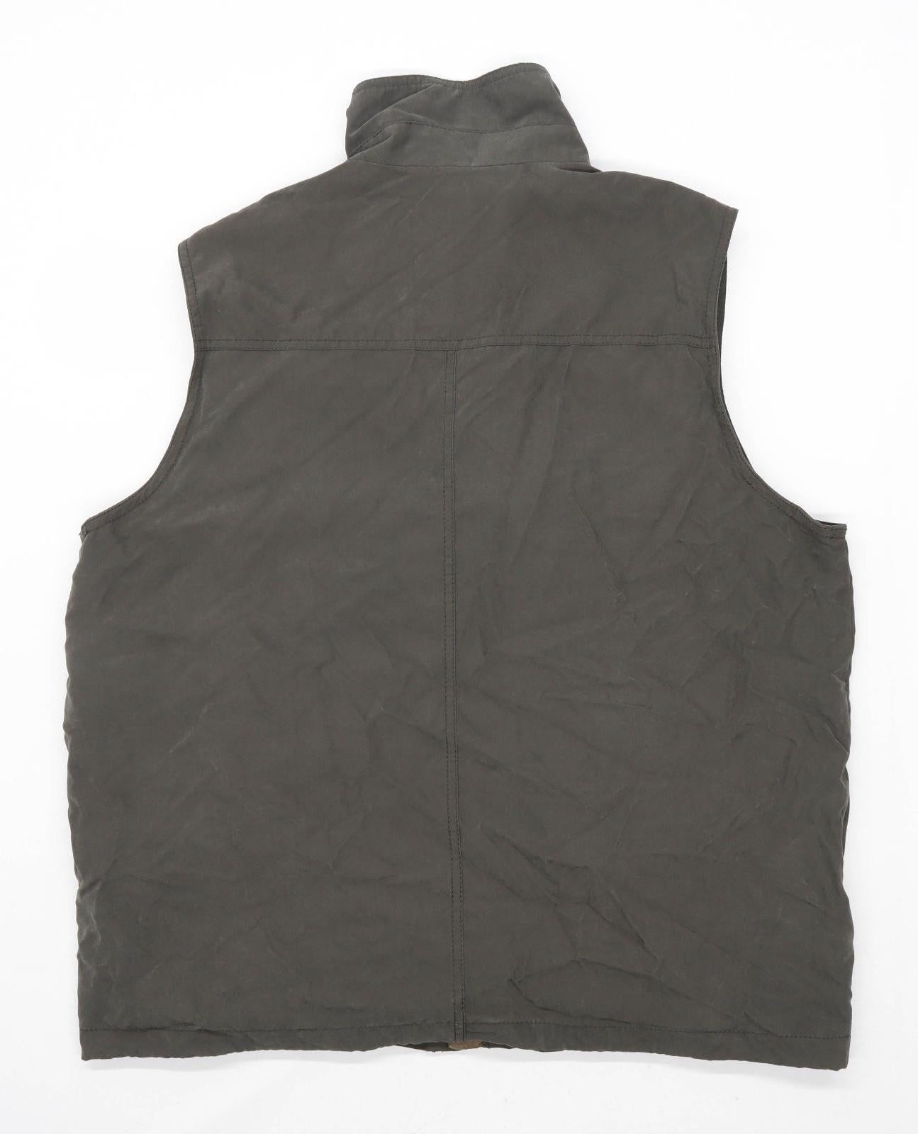 Mode Mille Mens Size XL Grey Lightweight Gilet