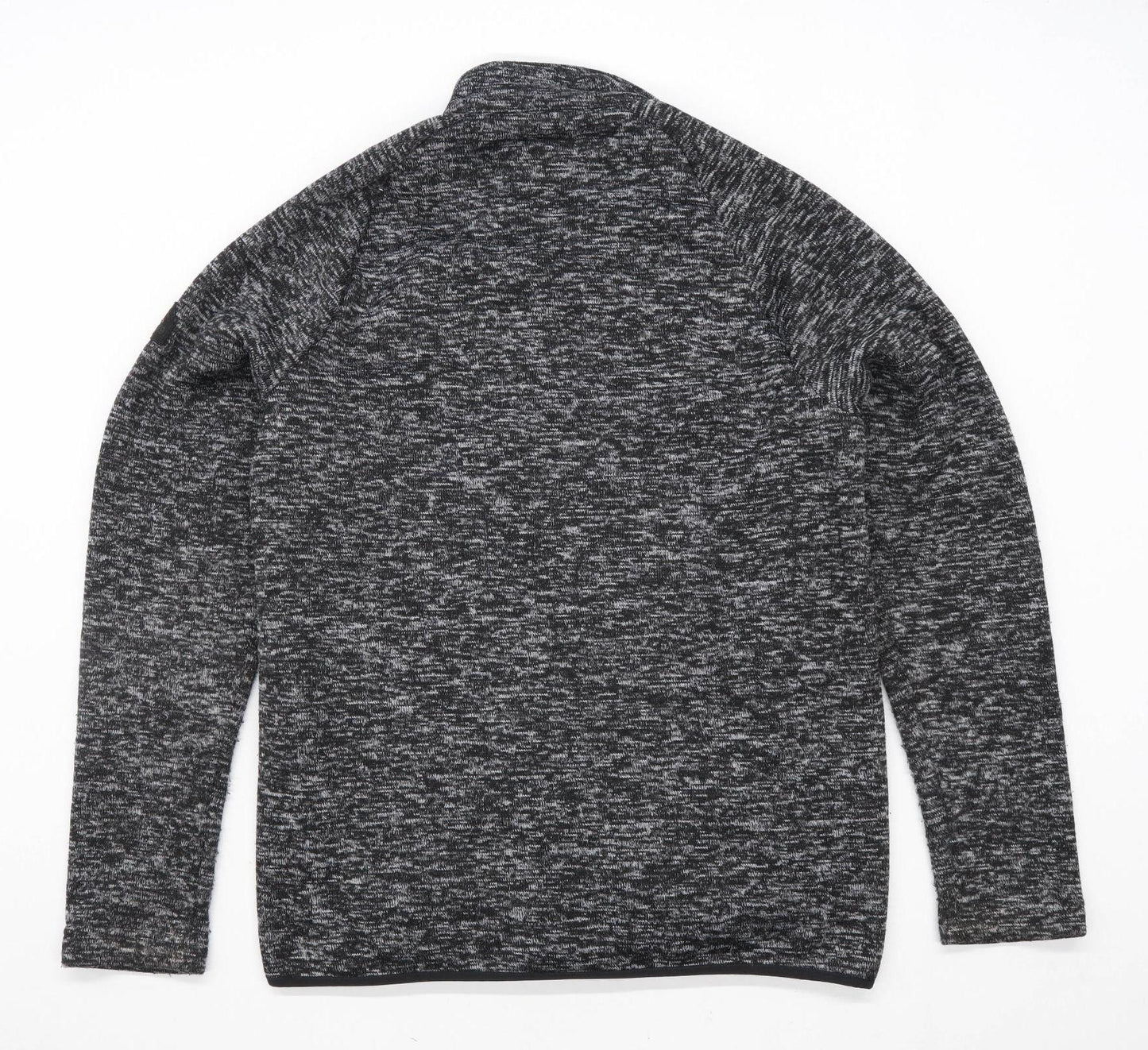 Moberg Mens Size M Fleece Grey Lightweight Jacket