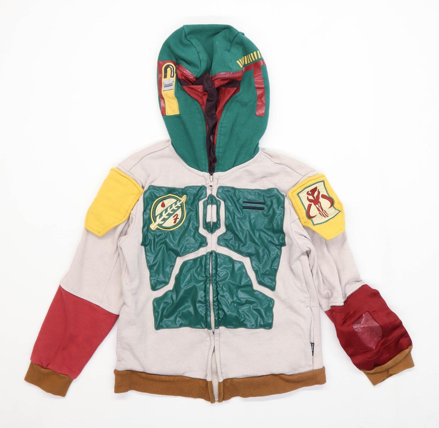 Disney Boys Graphic Multi-Coloured Star Wars Bobba Fett Hoodie Age 9-10 Years