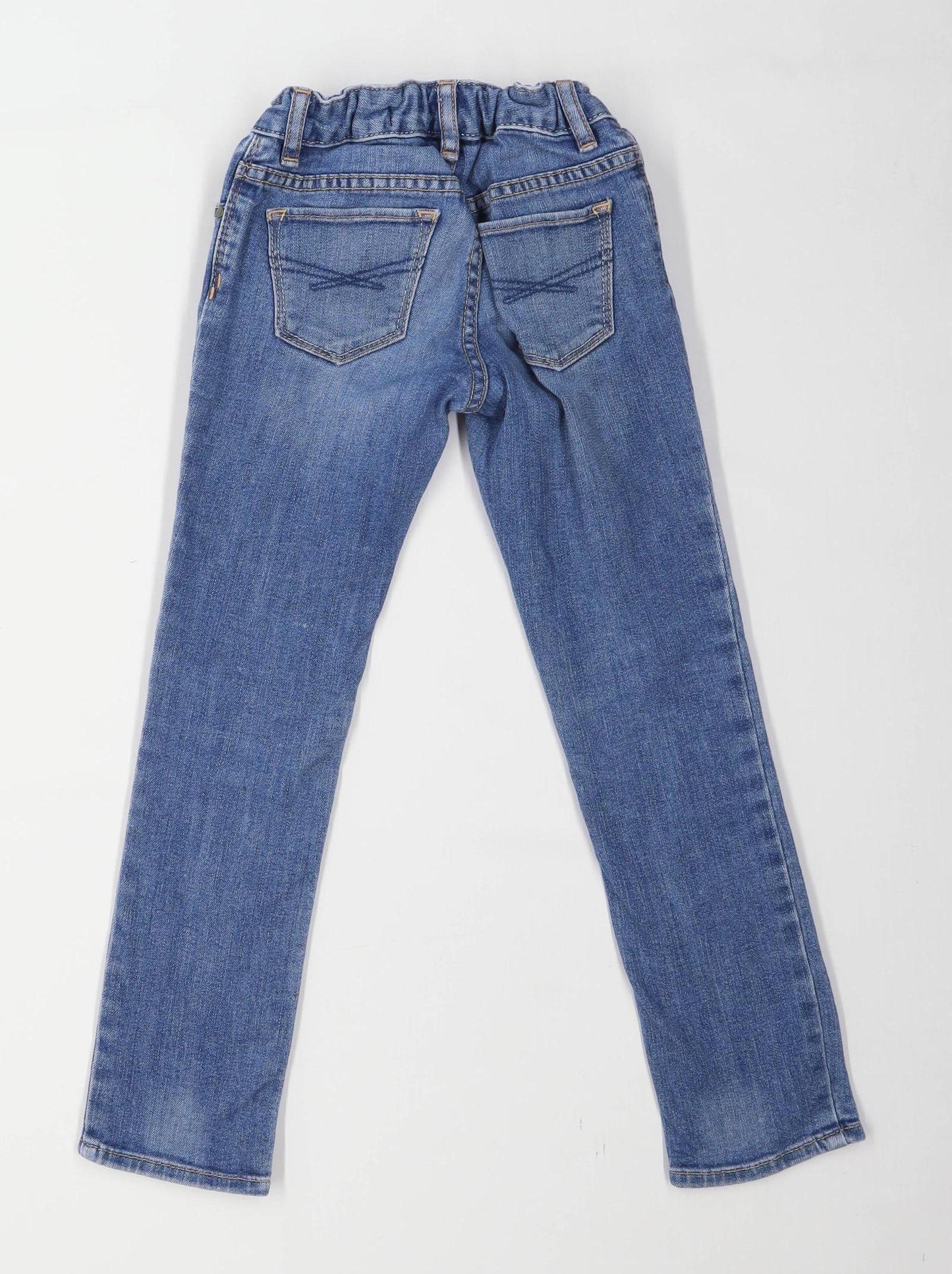 Gap Girls Blue Zip Up Jeans Age 6 Years