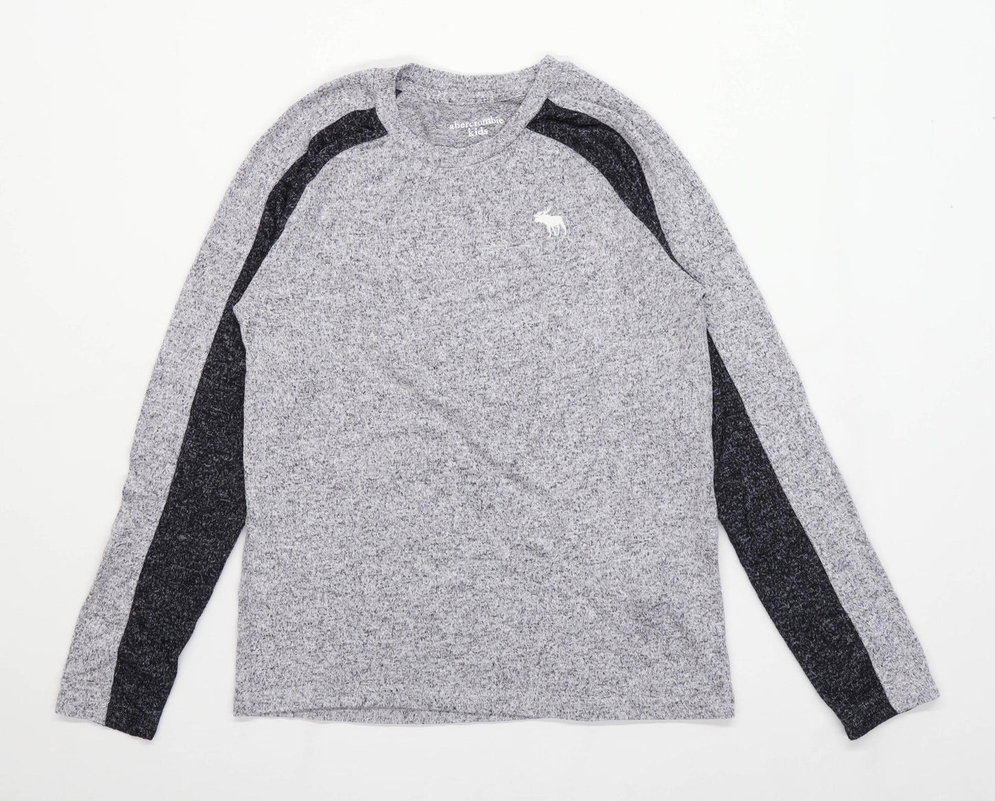 Abercrombie & Fitch Boys Graphic Grey Deer Top Age 11-12 Years