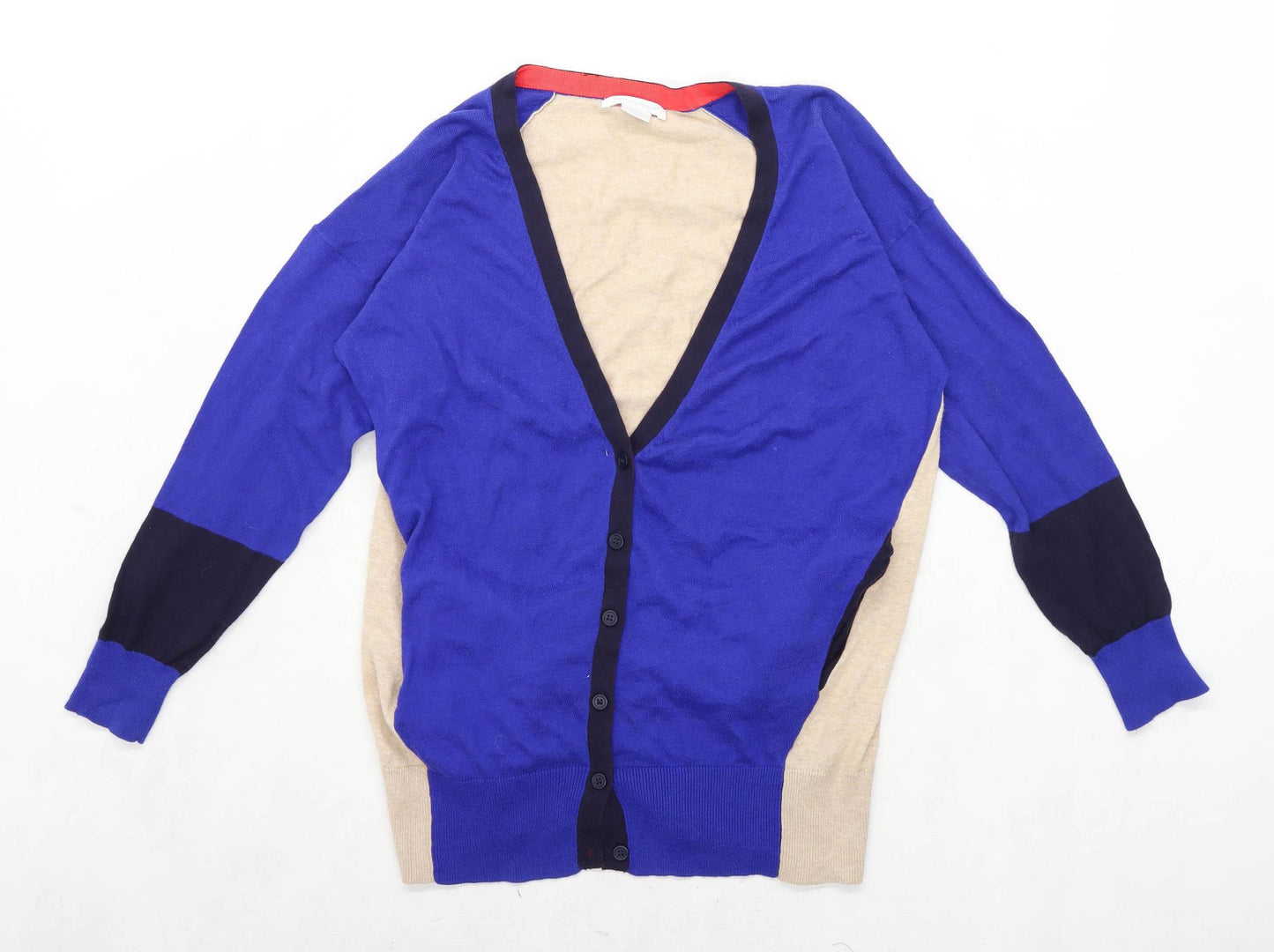 Mamas & Papas Womens Size 8-10 Cotton Blue Cardigan (Regular)