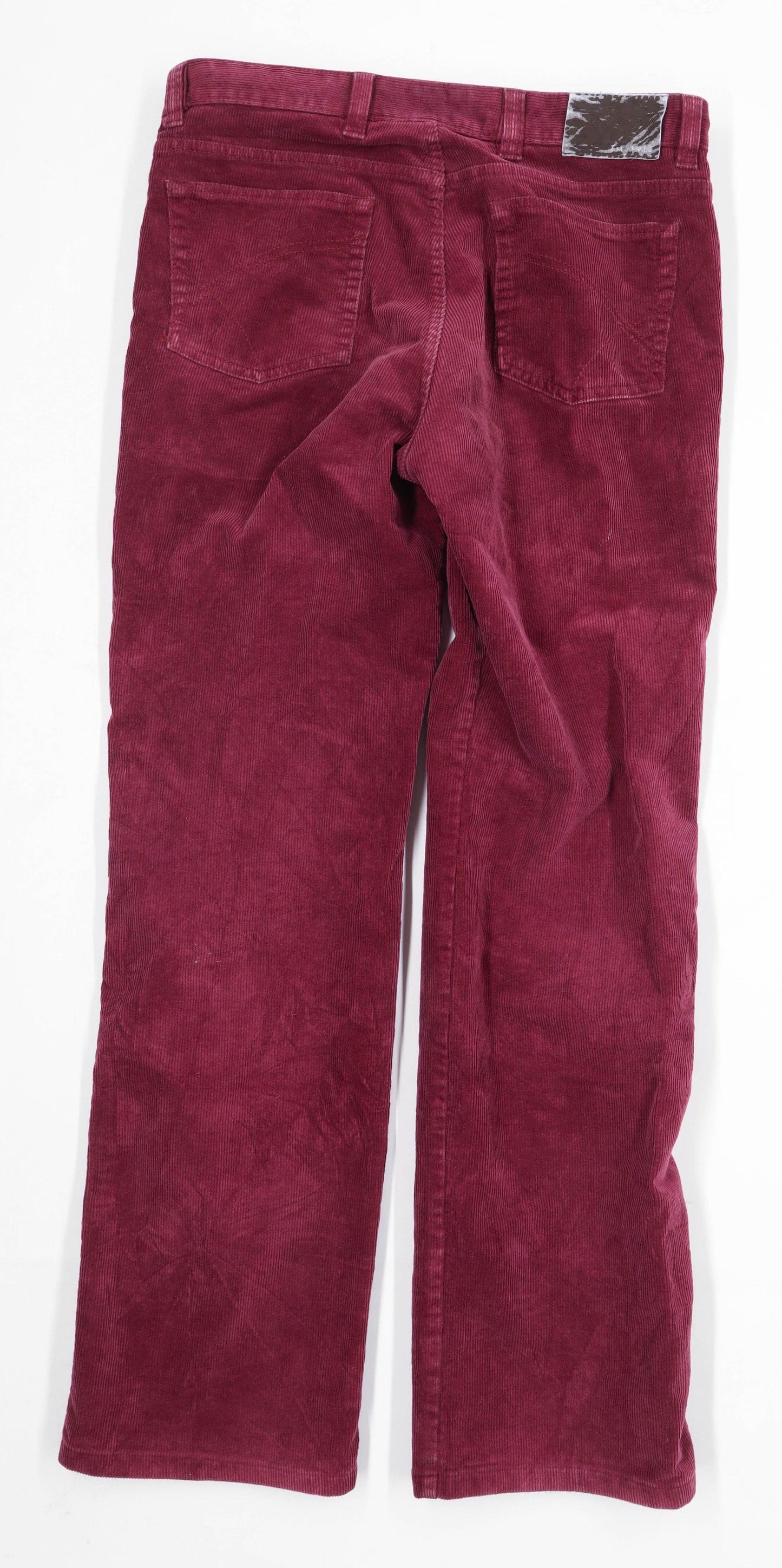 Brook Taverner Mens Purple Corduroy Trousers Size W32/L29