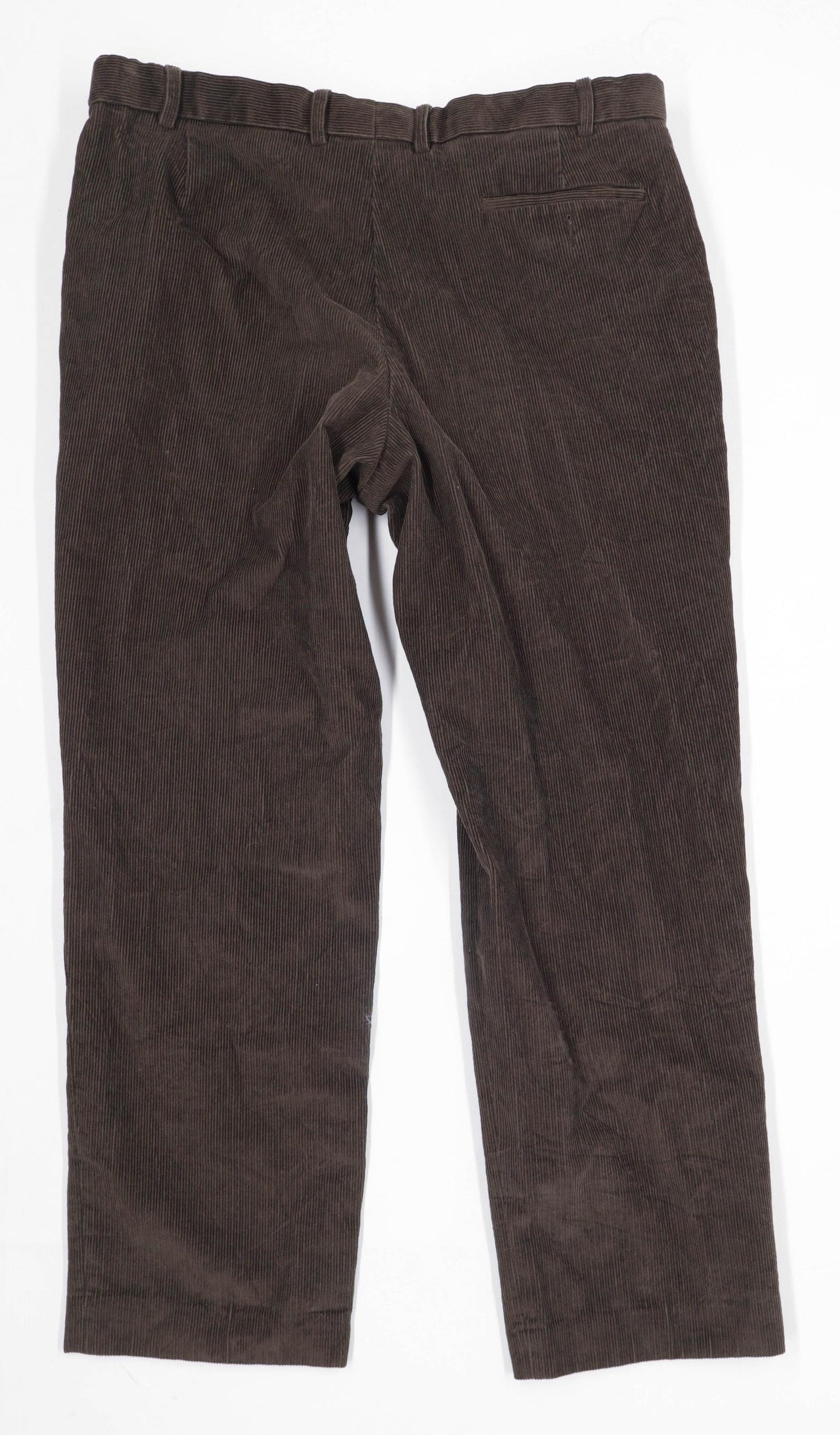 Marks & Spencer Mens Brown Corduroy Trousers Size W38/L29