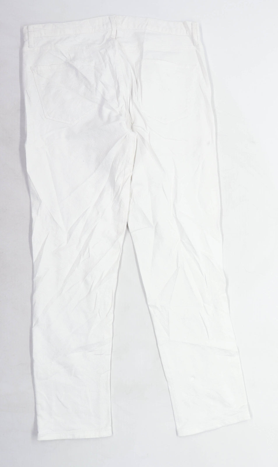 Womens The White Company White Denim Jeans Size 14/L30