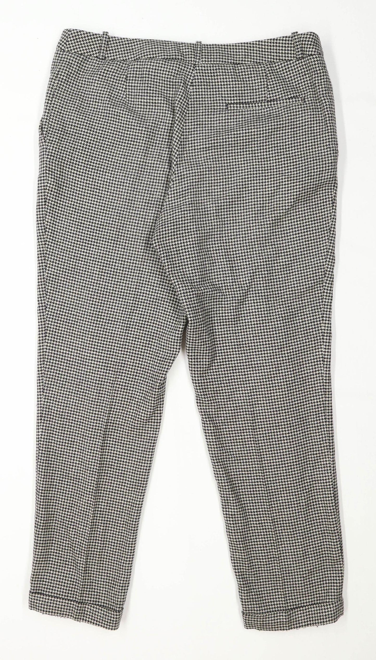 Womens H&M Black Trousers Size 16/L28
