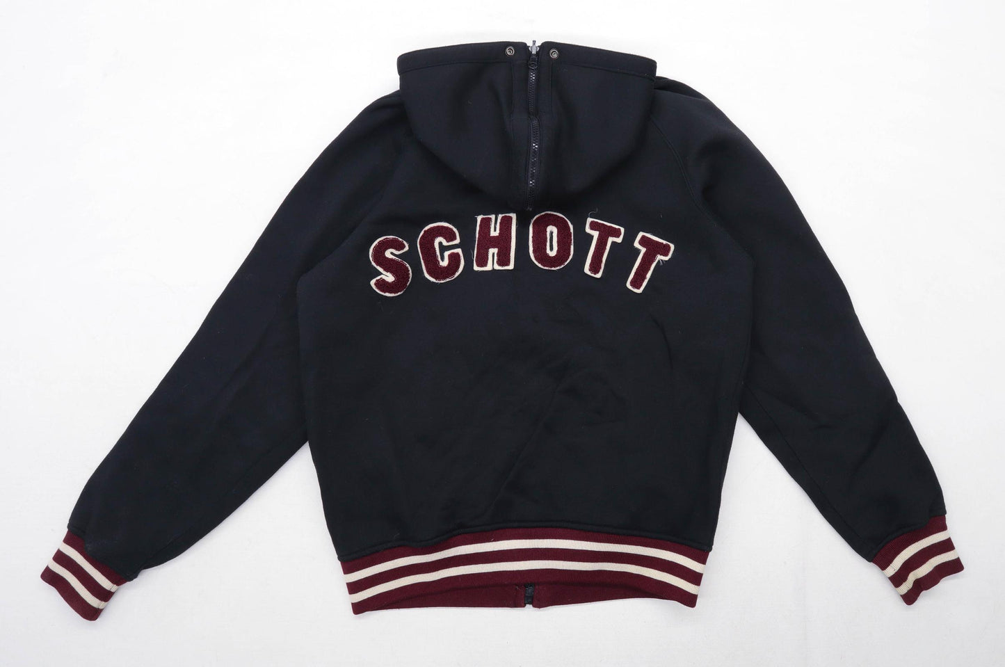 Schott Mens Size M Black Hoodie