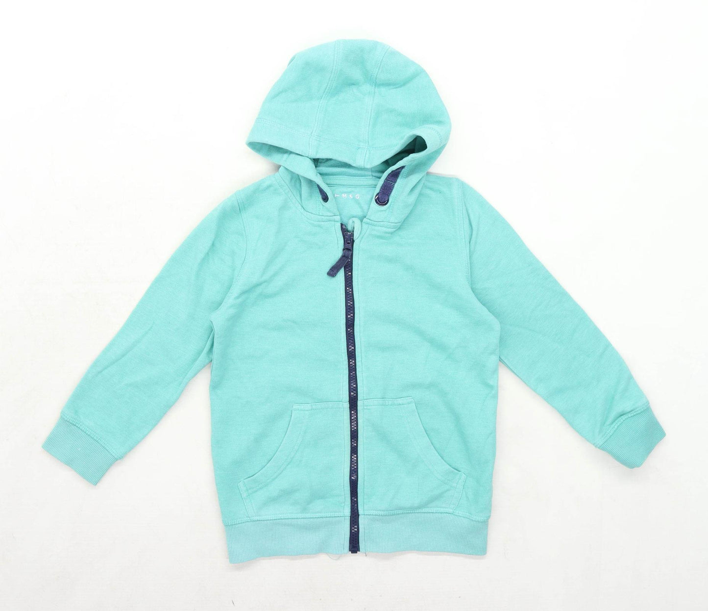 Nutmeg Boys Green Hoodie Age 4-5 Years