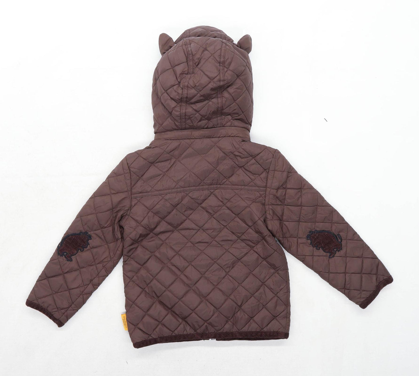 TU Boys Brown Gruffalo Coat Age 2-3 Years