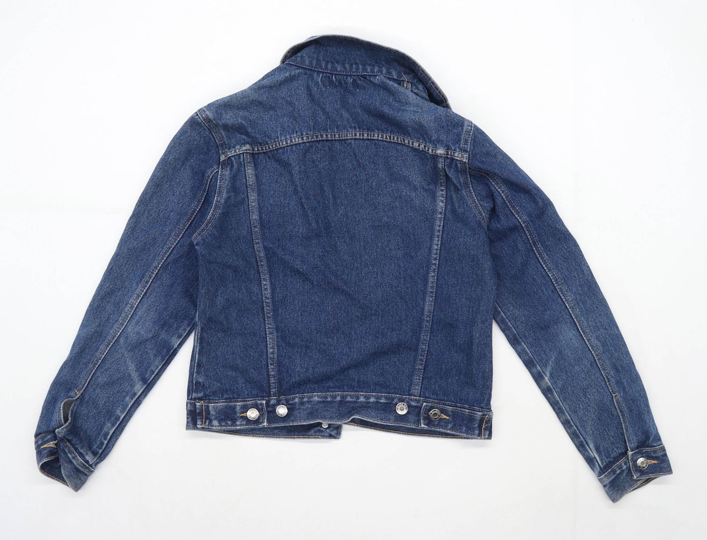 New Look Womens Size 12 Denim Blue Jacket