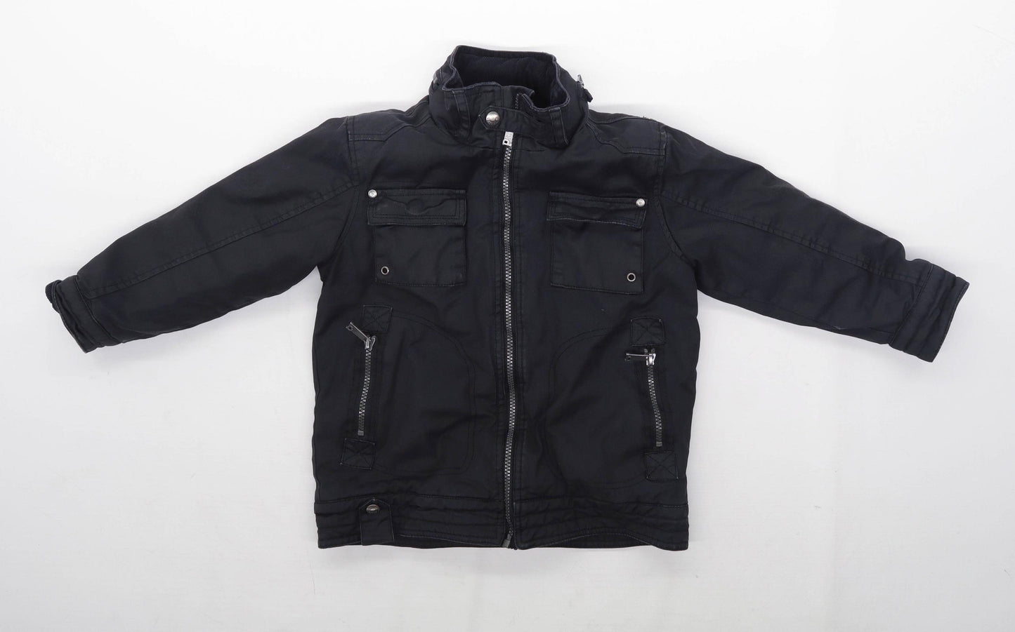 Preworn Boys Black Jacket Age 5 Years