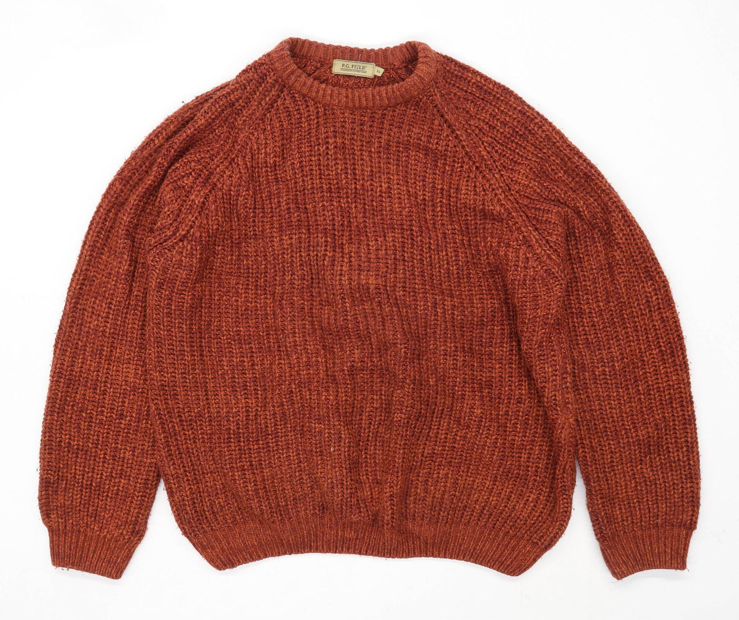 PG Field Mens Size XL Orange Jumper