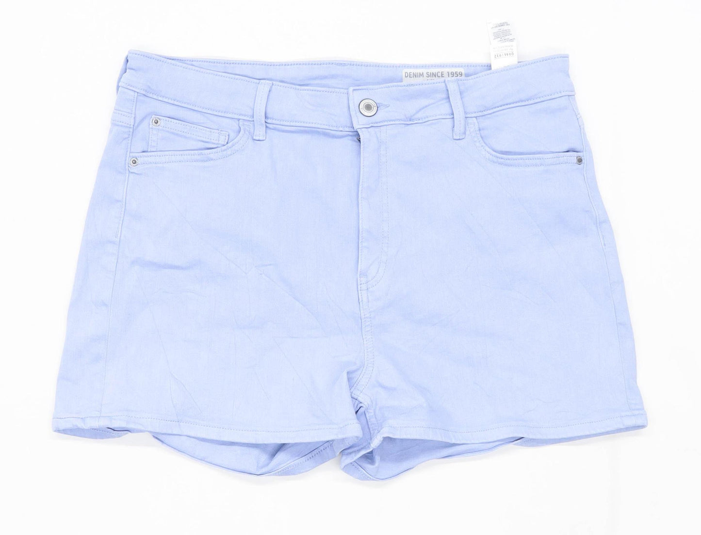 Womens Marks & Spencer Blue Denim Shorts Size 16/L3