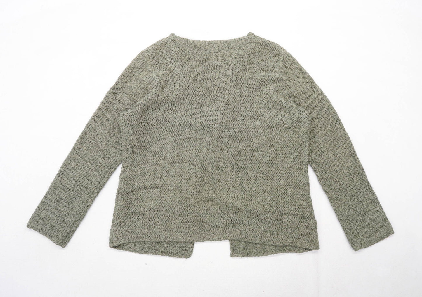 Per Una Womens Size 20 Wool Blend Green Cardigan (Regular)