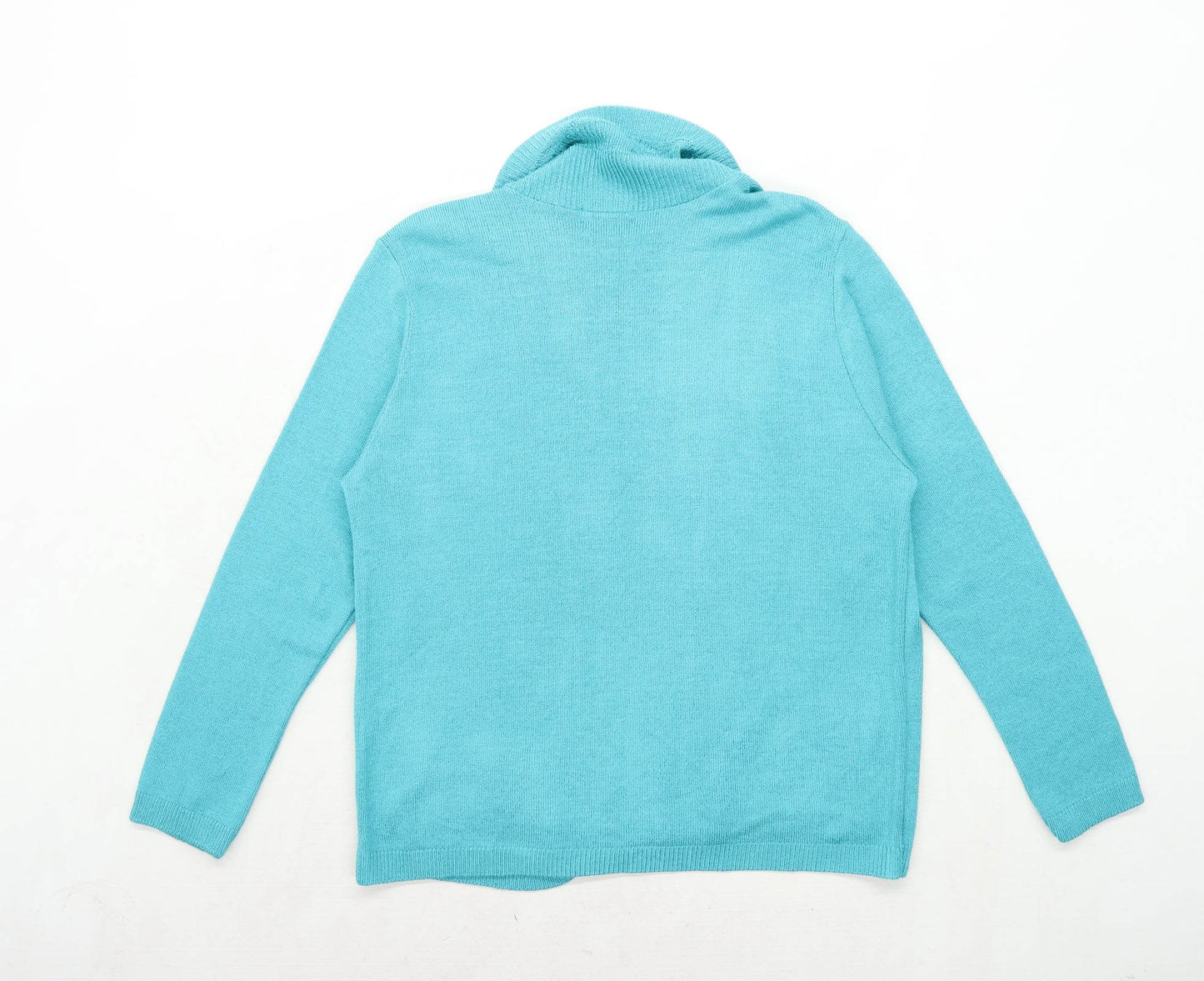Insight Womens Size M-L Cotton Green Cardigan (Regular)
