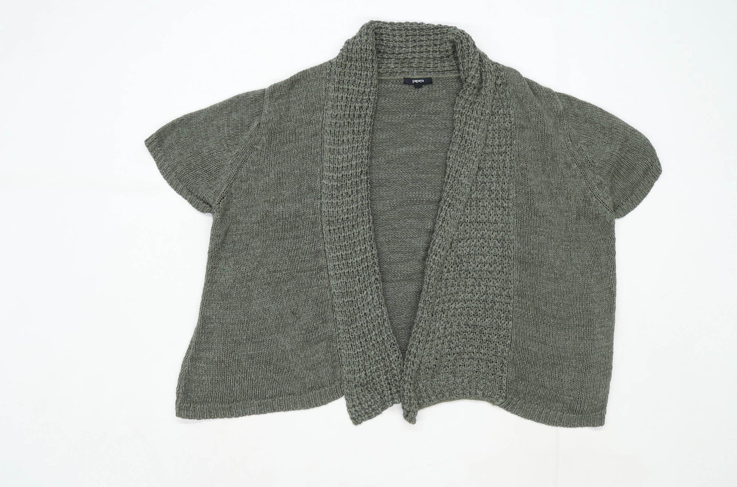 Papaya Womens Size 22 Green Cardigan (Regular)