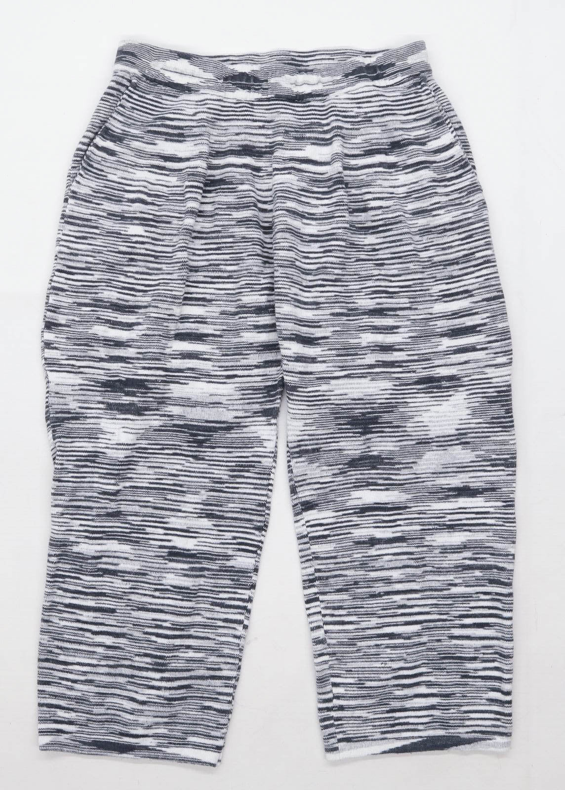 Womens Ecote Grey Cotton Blend Trousers Size S/L17