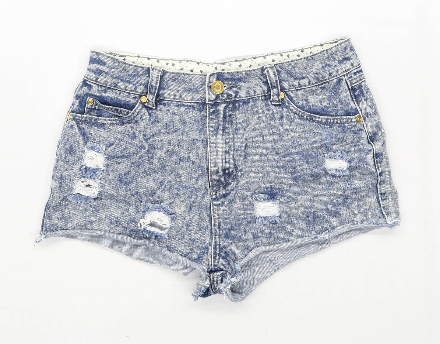 Womens Denim Co Blue Denim Shorts Size 12/L1