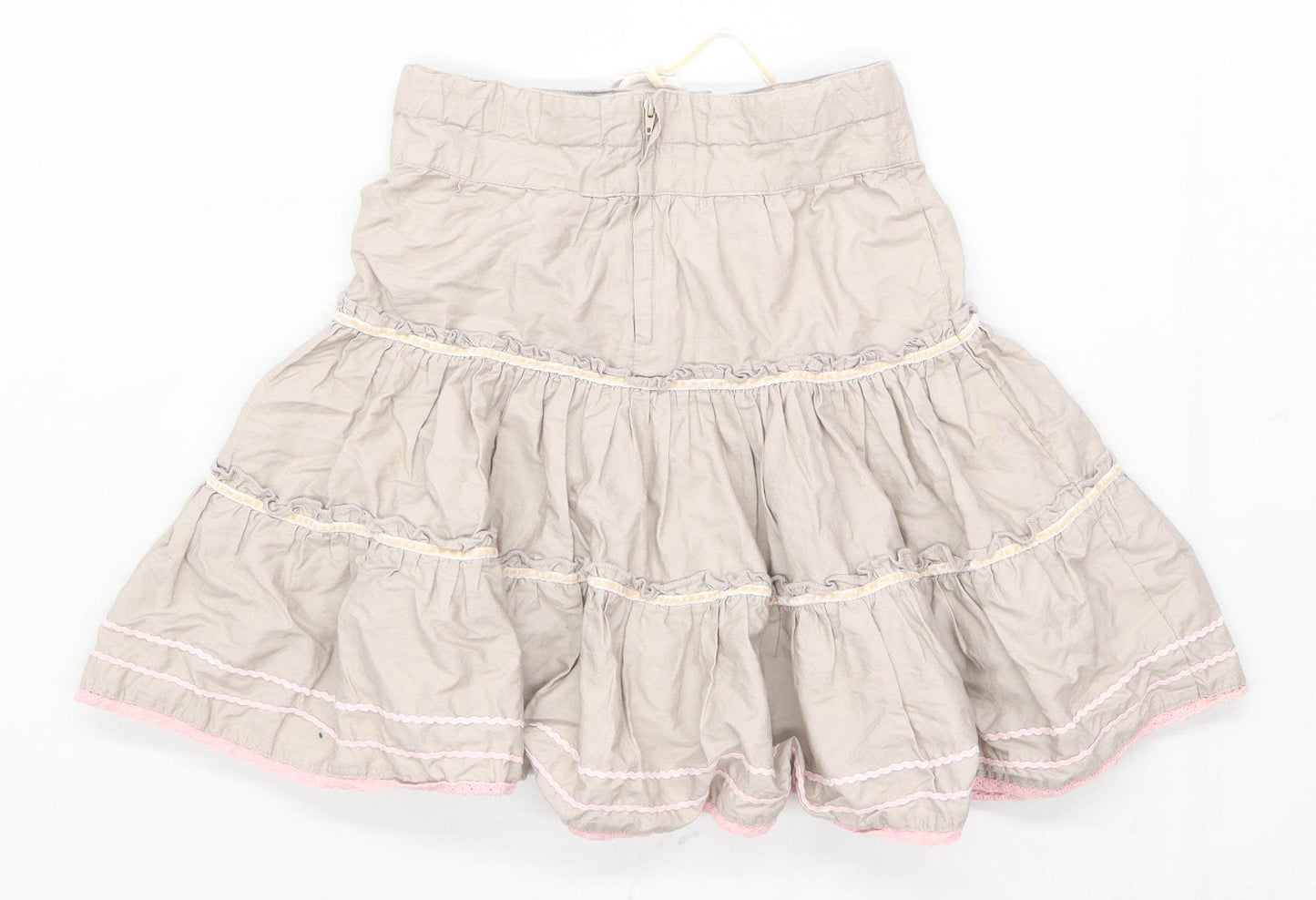 Pumpkin Patch Girls Beige Skirt Age 6 Years