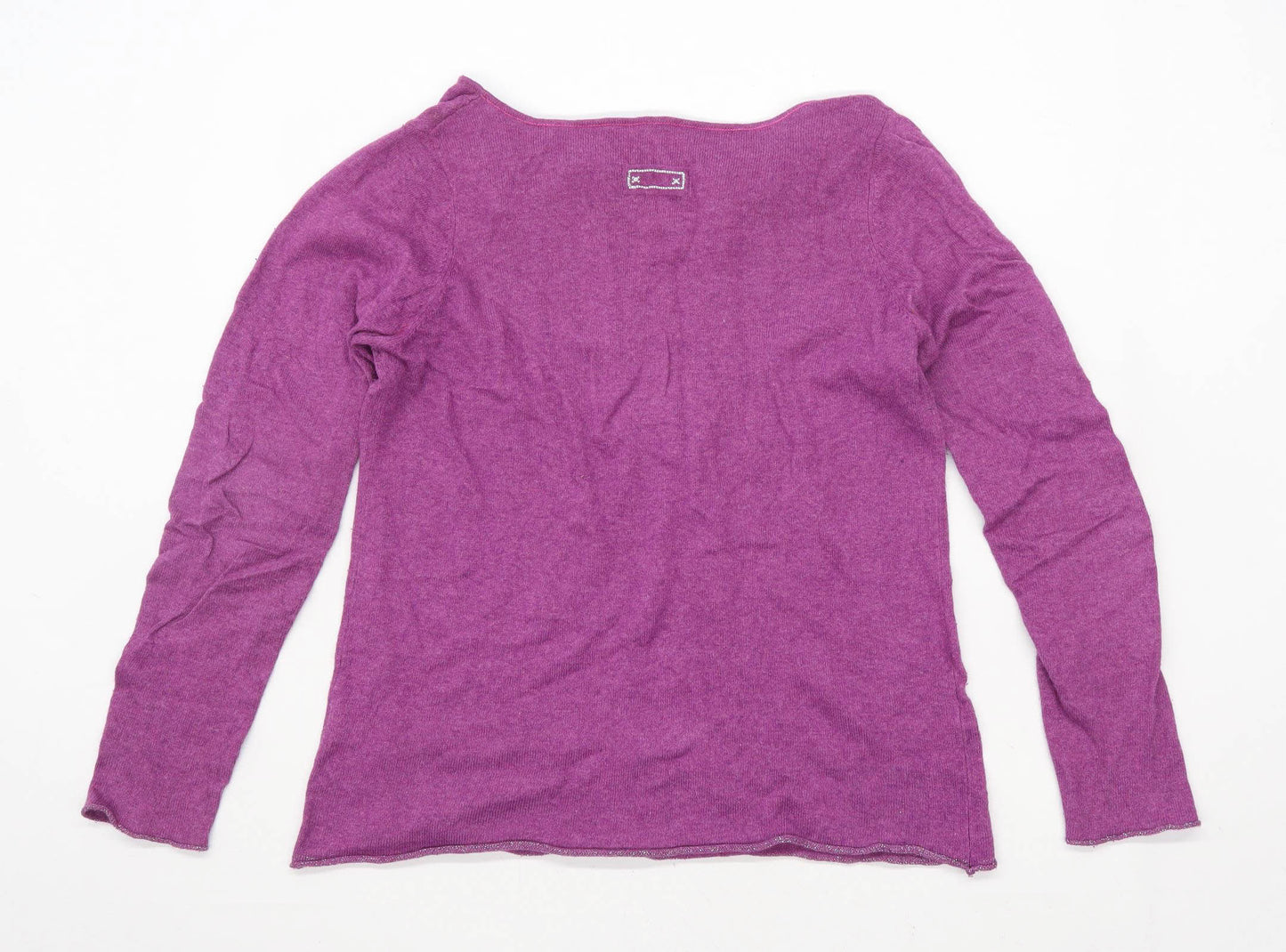 White Stuff Womens Size 12 Purple Jumper (Regular)