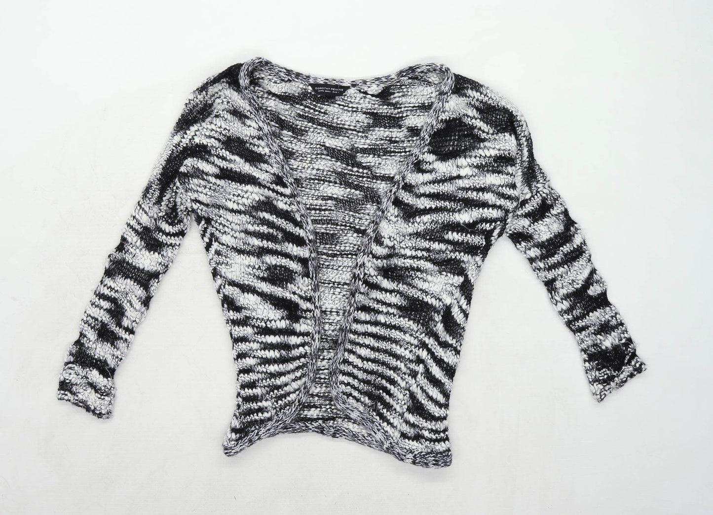 Dorothy Perkins Womens Size XS Black Cardigan (Regular)
