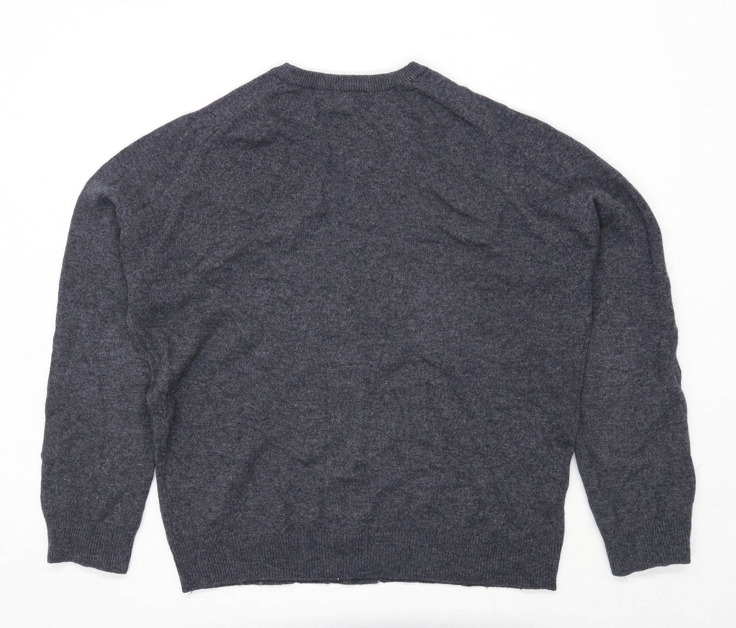 Marks & Spencer Mens Size XL Wool Grey Jumper