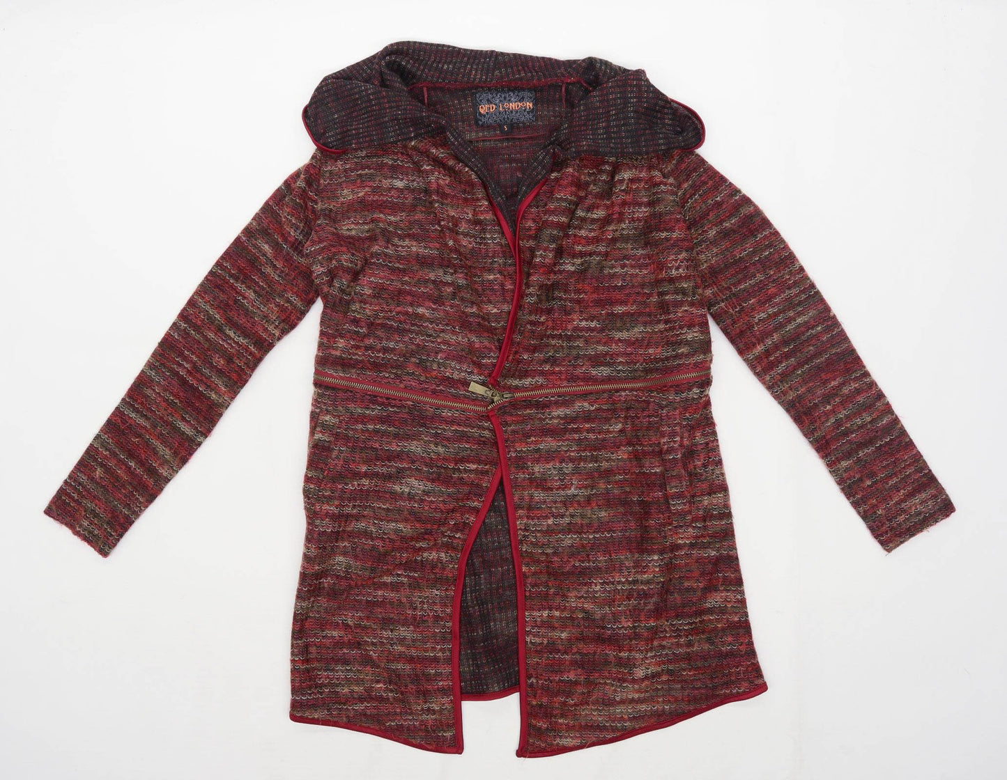 QED London Womens Size S Pink Cardigan (Regular)