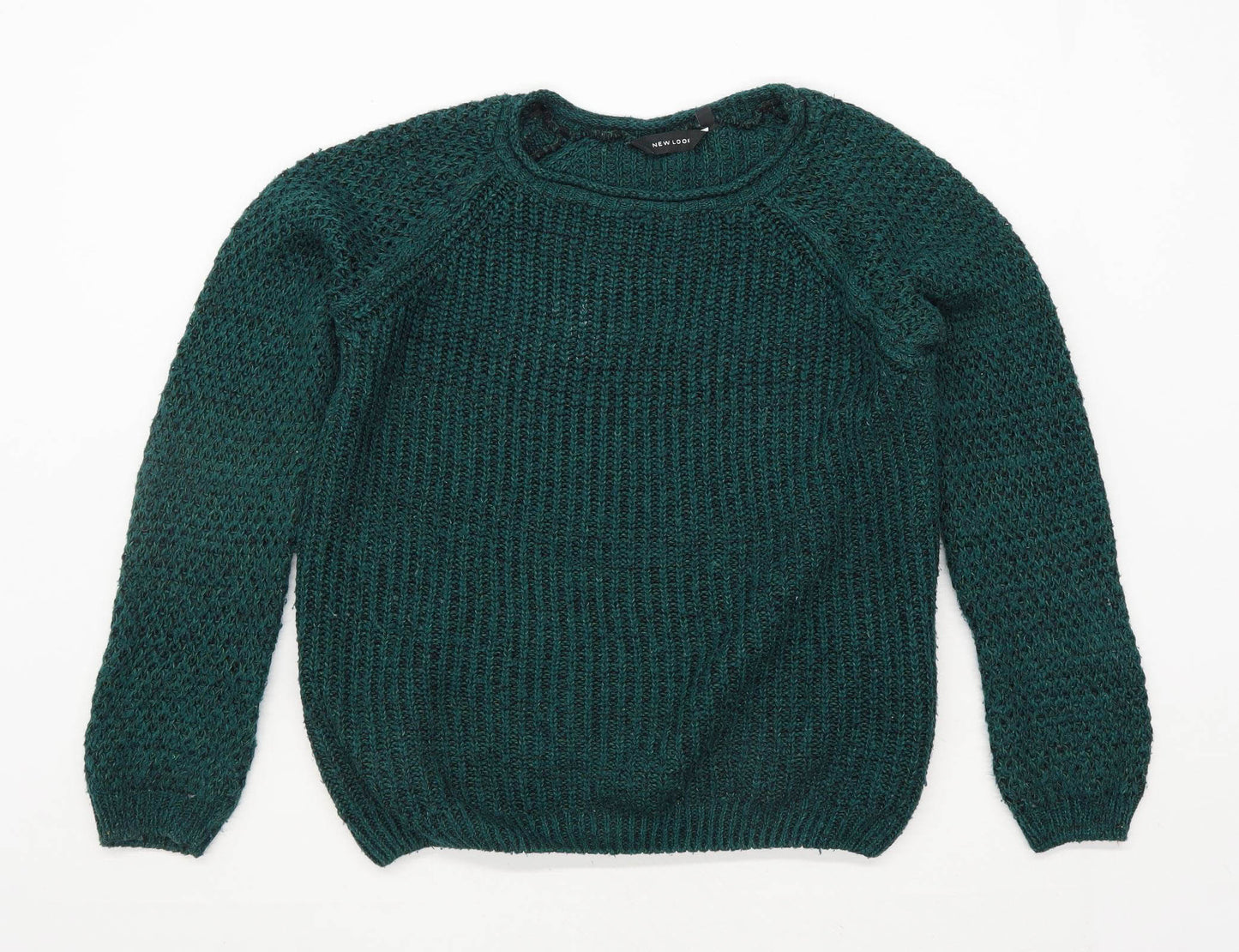 New Look Womens Size 8 Teal Jumper (Regular)