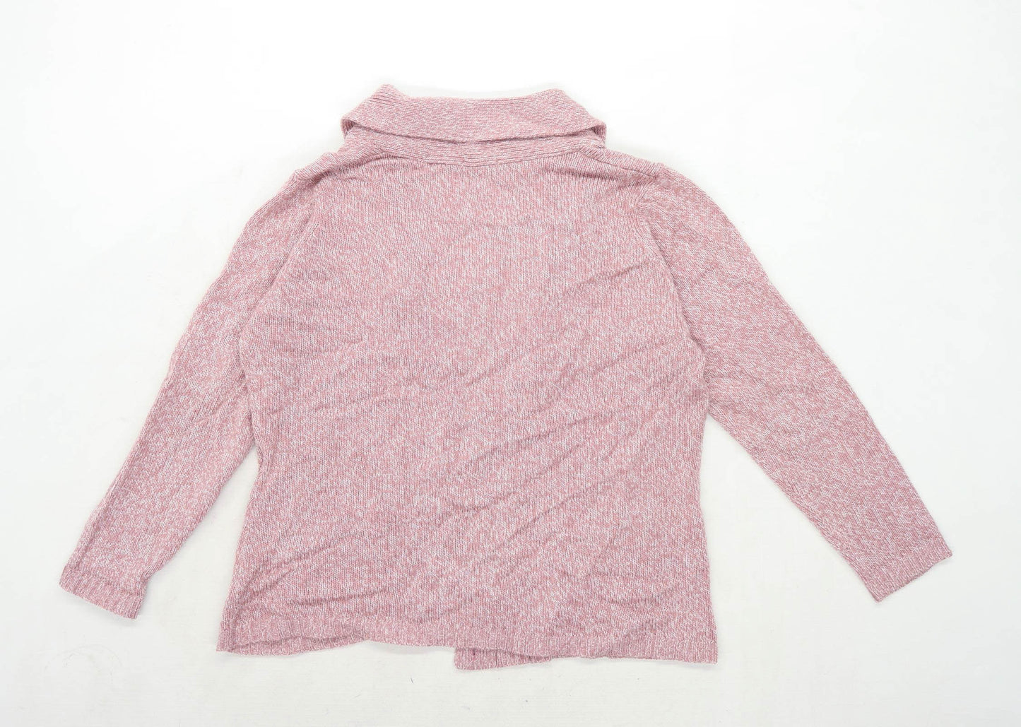 Damart Womens Size 18-20 Cotton Pink Cardigan (Regular)