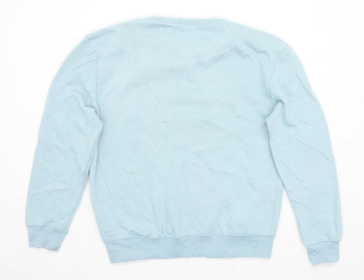 Primark Mens Size L Cotton Blue Sweatshirt