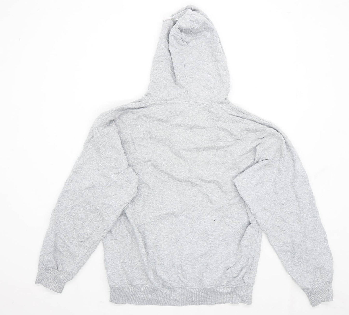 Nicce Mens Size XL Cotton Grey London Hoodie