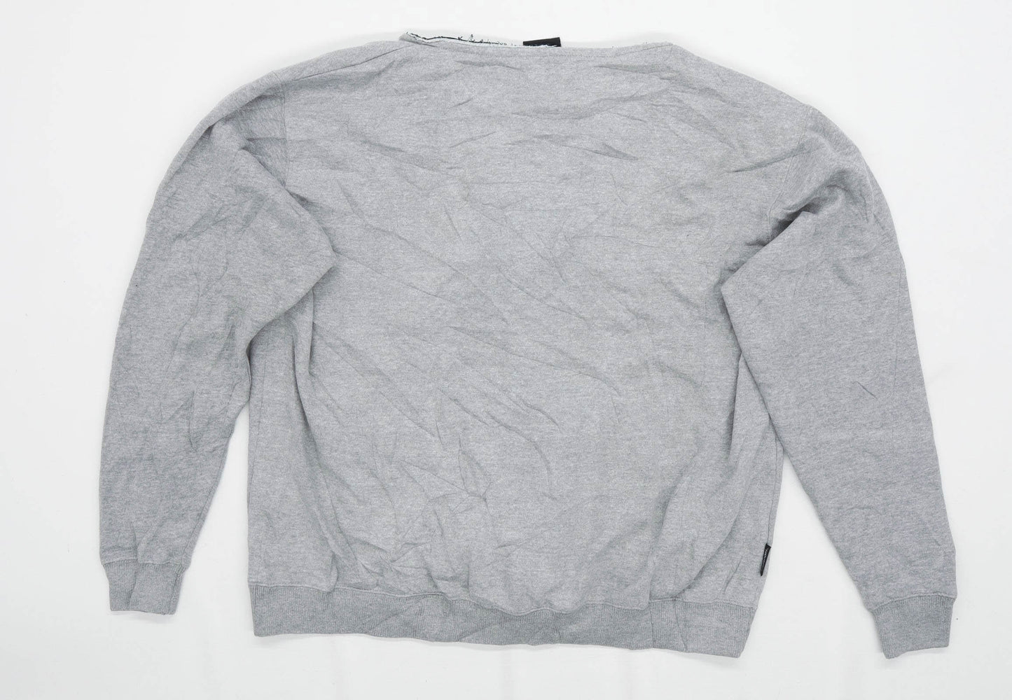 Slazenger Mens Size XL Cotton Grey Fleece