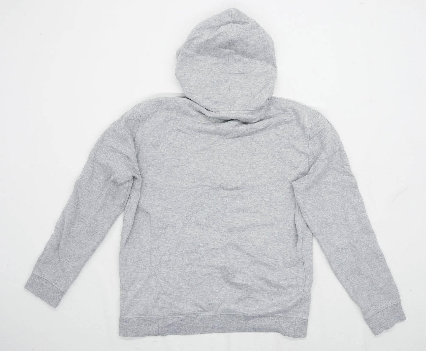 Topman Mens Size M Cotton Grey Hoodie