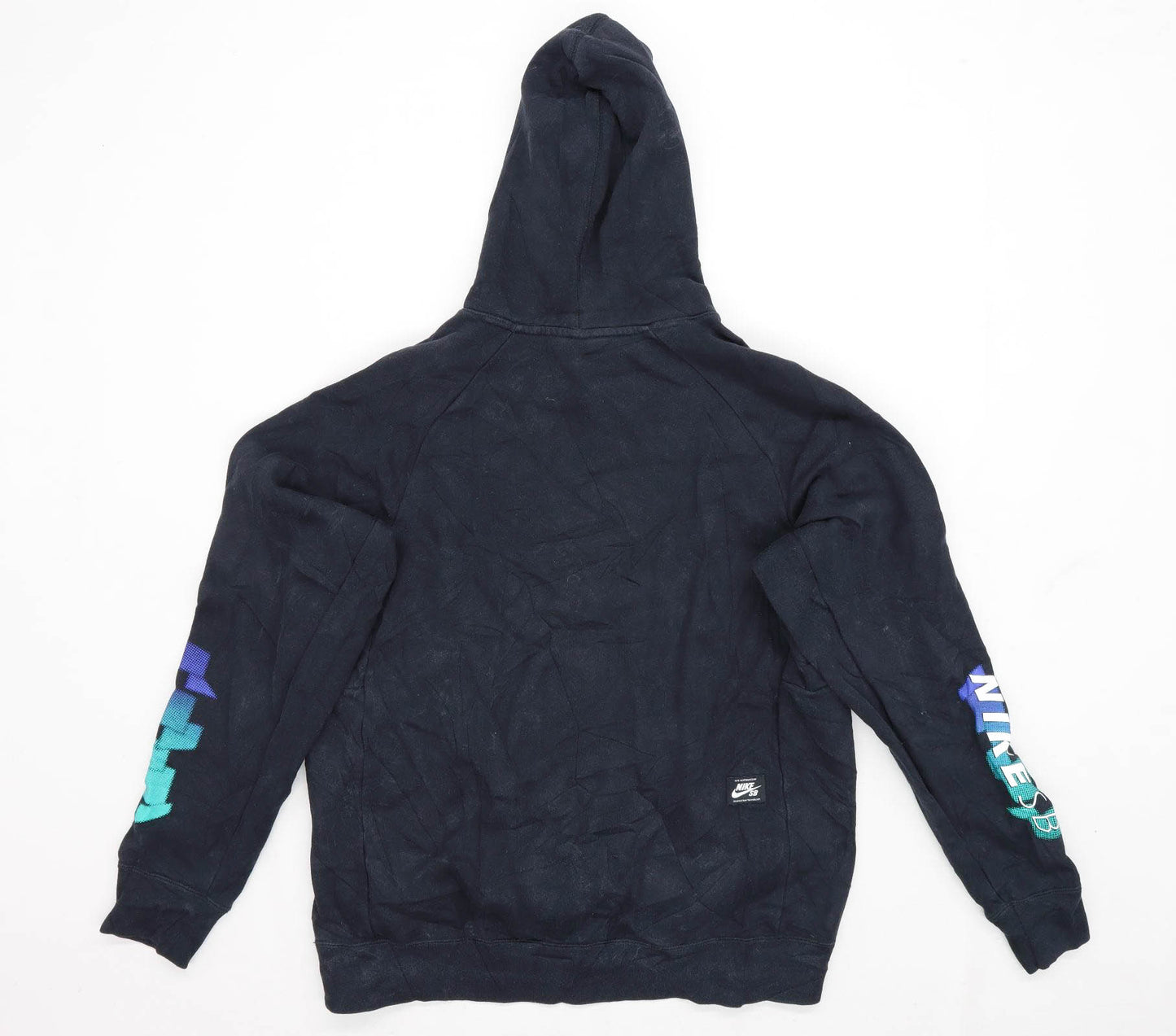 Nike Mens Size L Cotton Black Hoodie