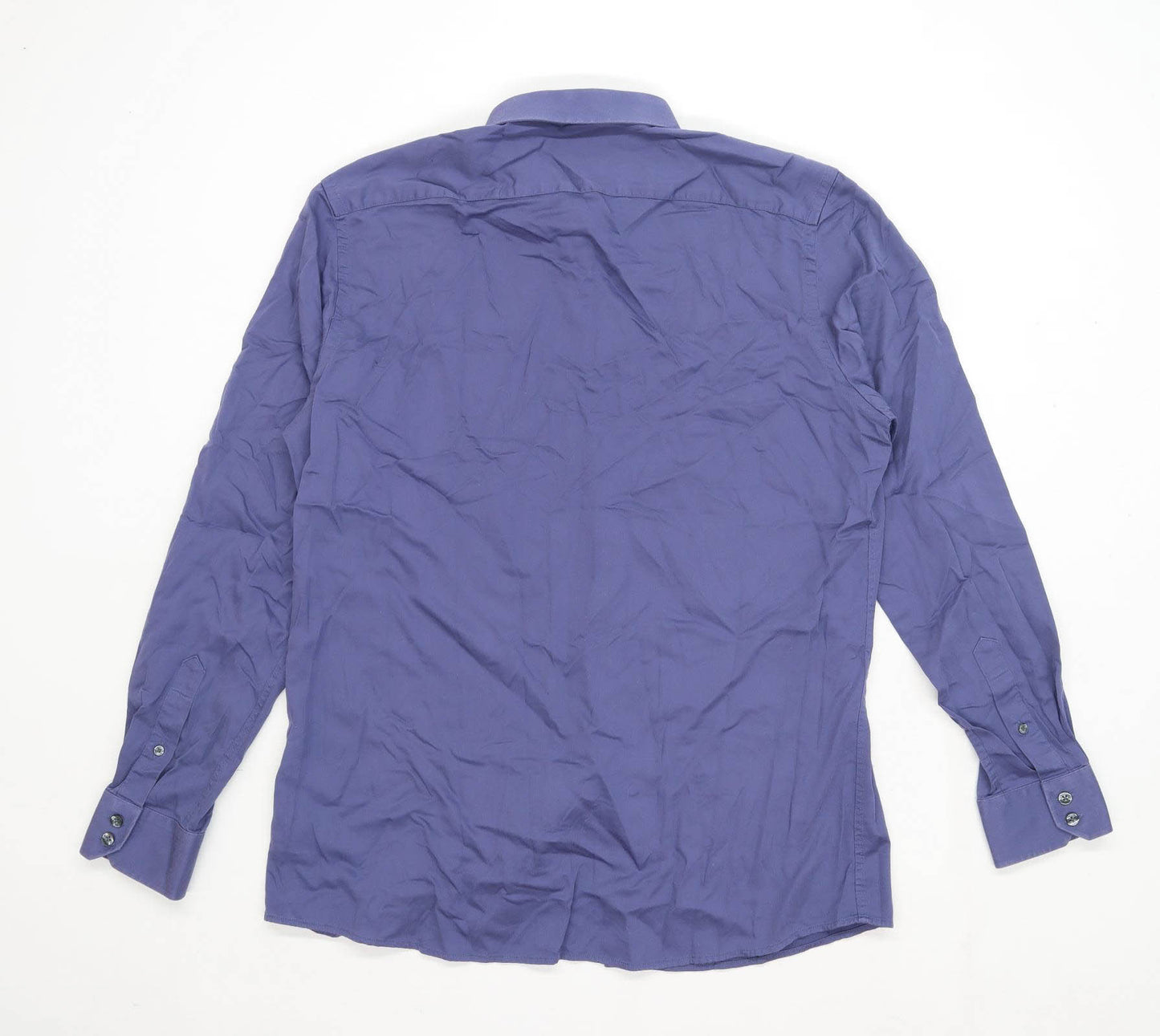 Debenhams Mens Size S Cotton Blue Formal Shirt