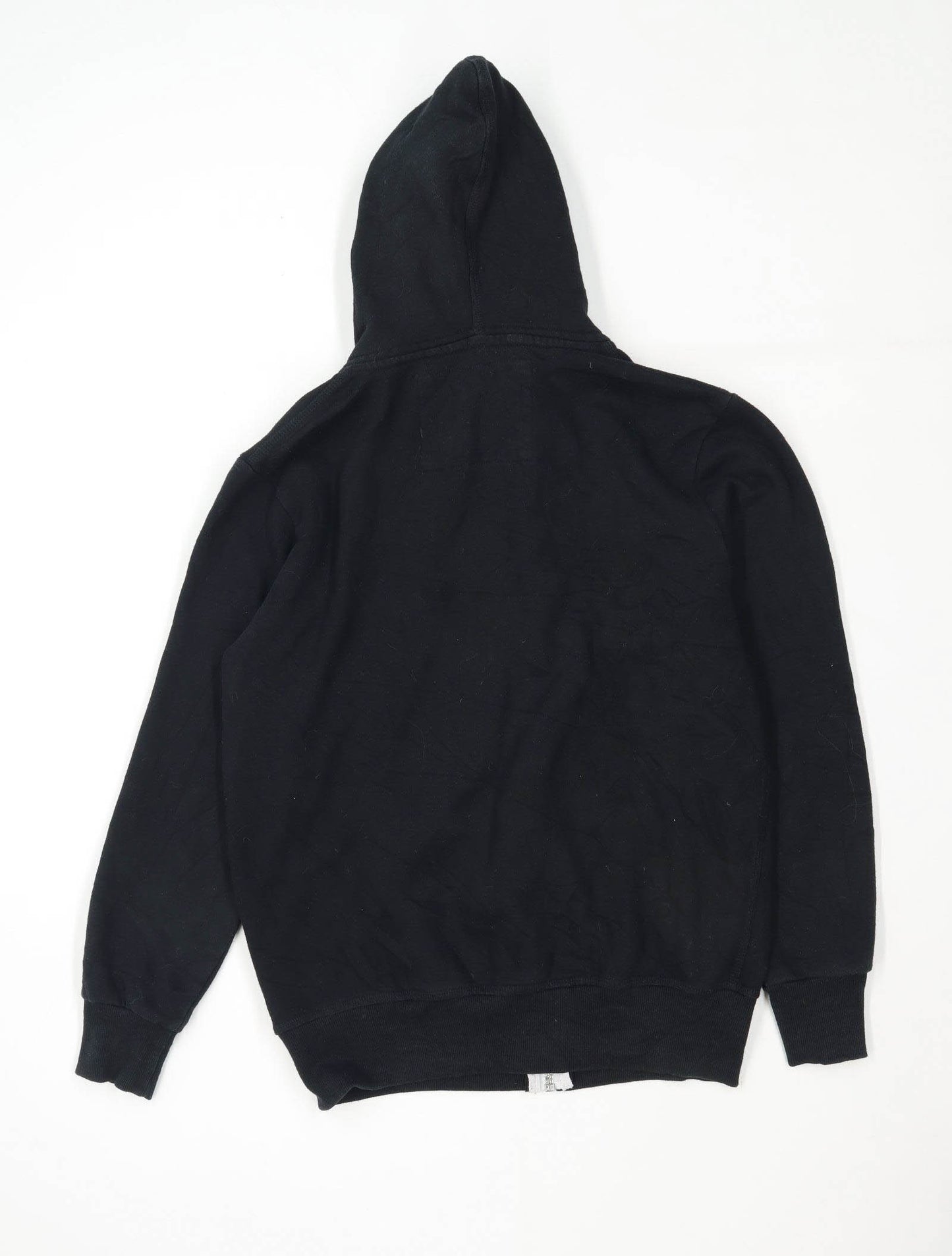 Charles Wilson Mens Size M Cotton Blend Black Hoodie