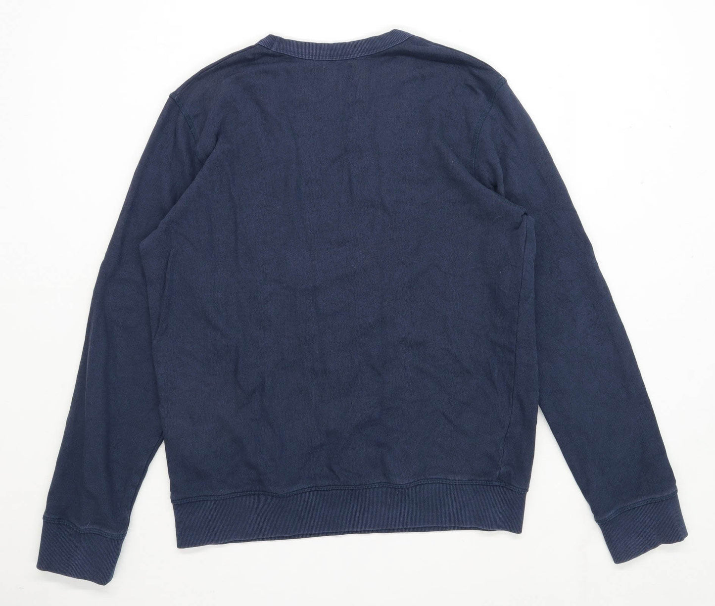 Selected Homme Mens Size L Cotton Blend Blue Sweatshirt