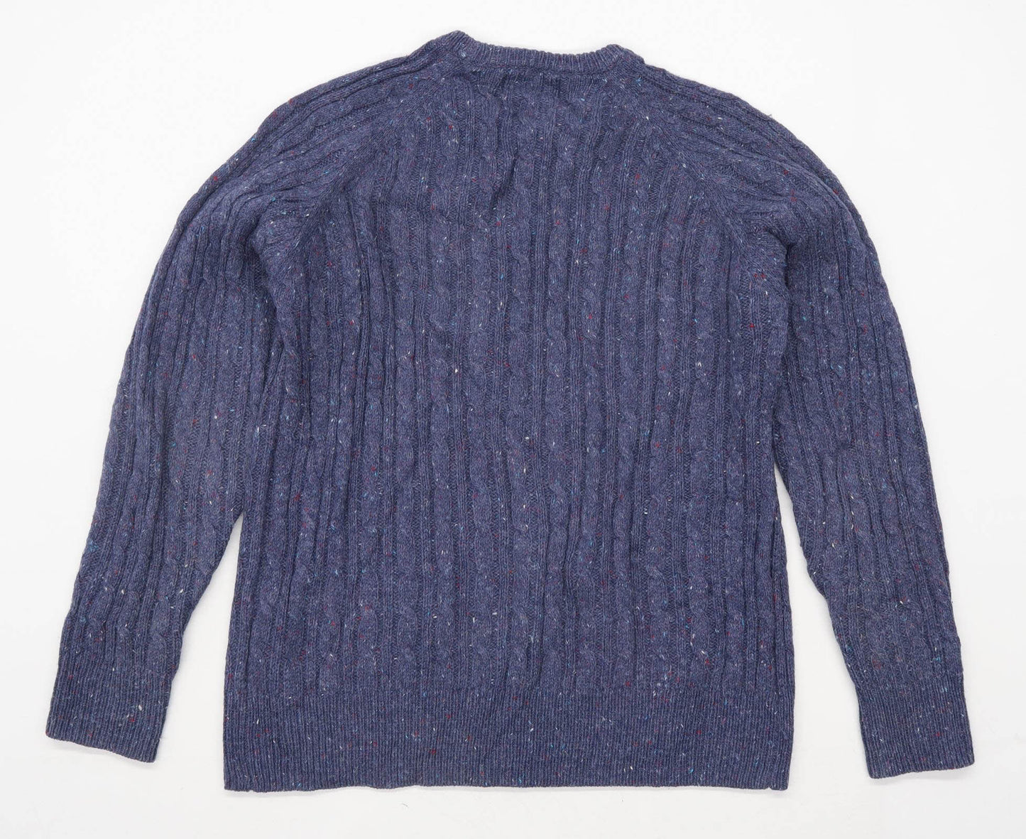 Shore Leave Mens Size M Blue Crew Neck Jumper