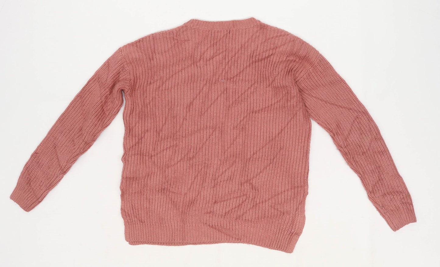 New Look Womens Size 10 Pink Jumper (Petite)
