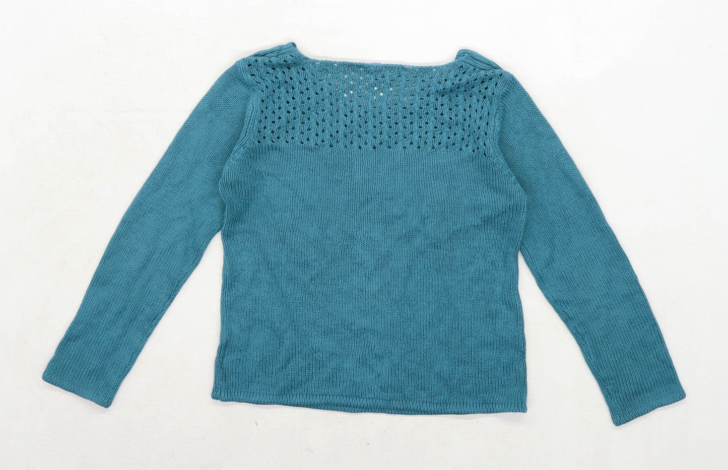 John Lewis Girls Green Jumper Age 9 Years