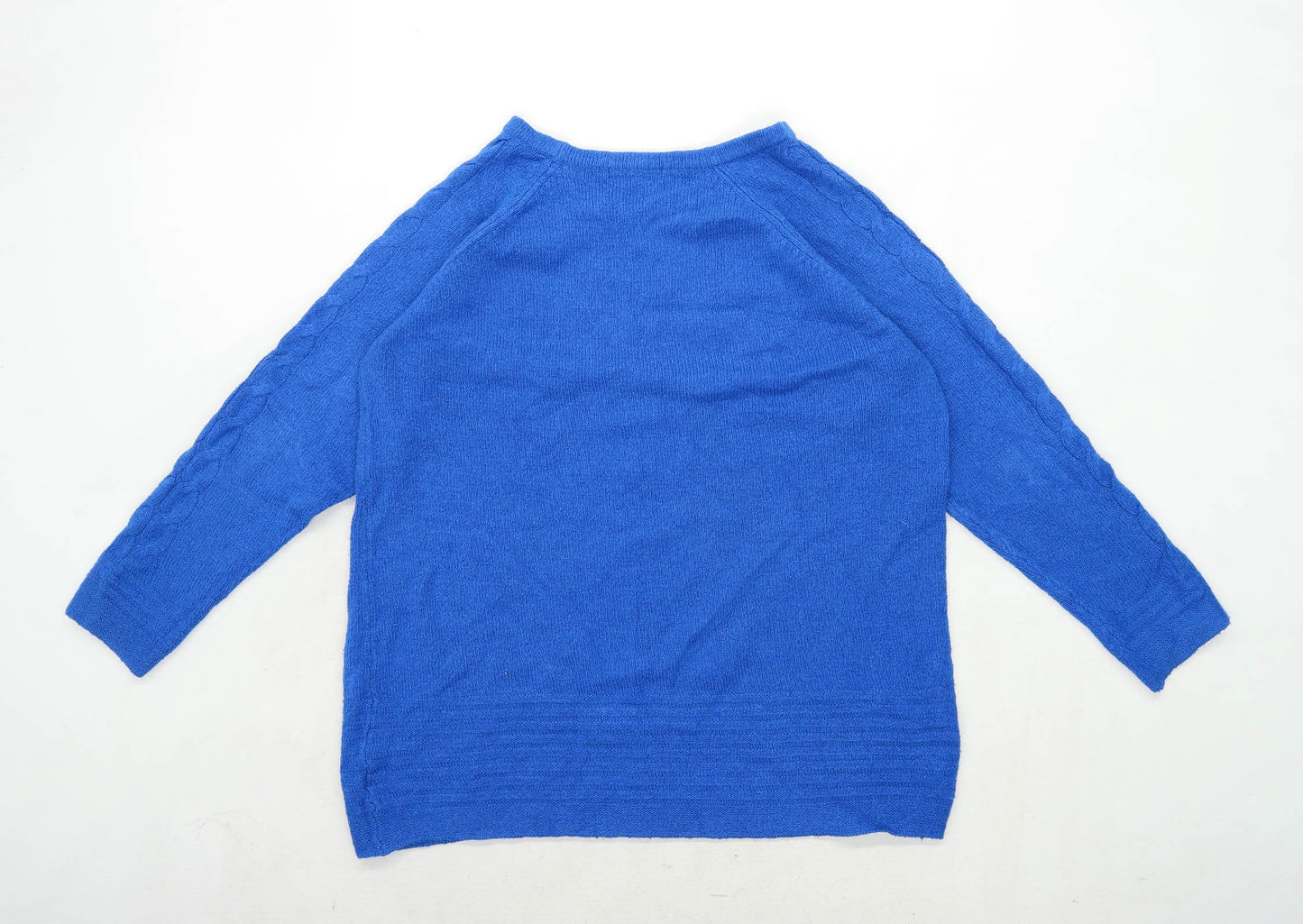 Evans Womens Size 18 Blue Jumper (Regular)