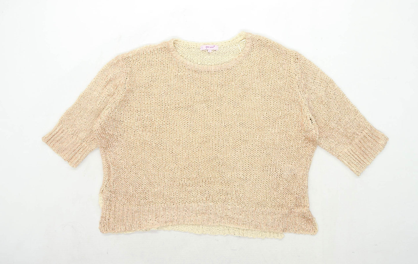Per Una Womens Size XL Gold Jumper (Regular)