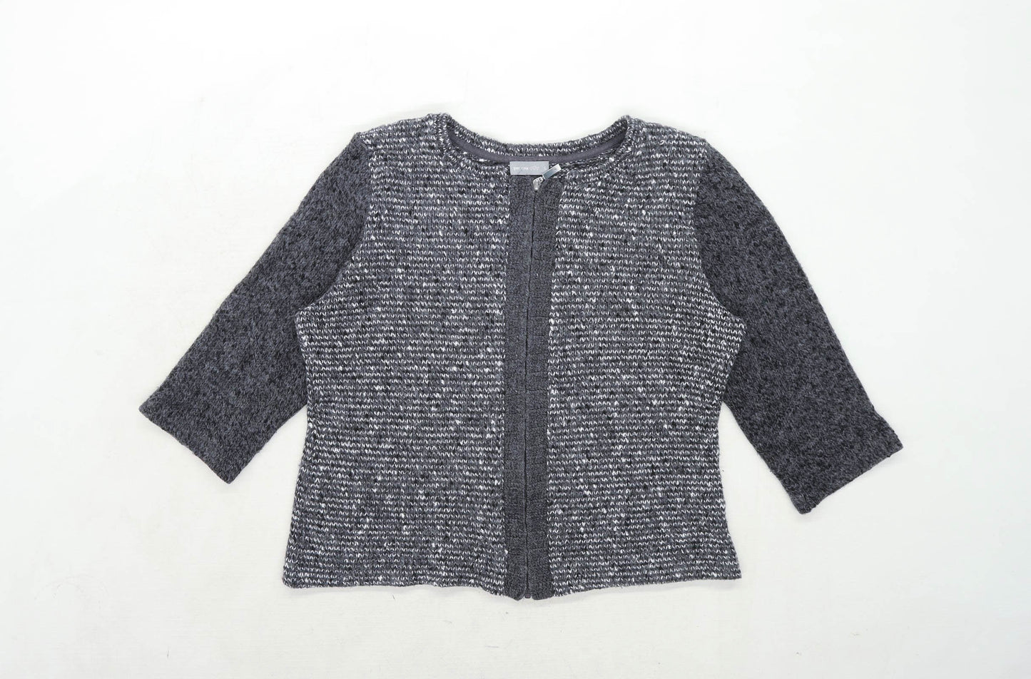 Per Una Womens Size L Grey Cardigan (Regular)