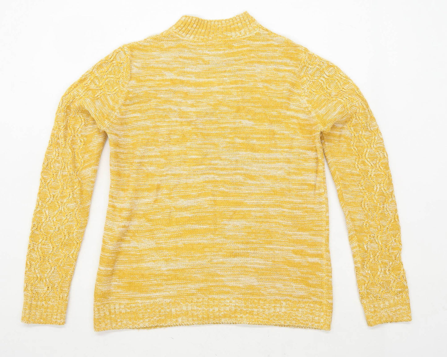 Papaya Womens Size M Yellow Jumper (Regular)
