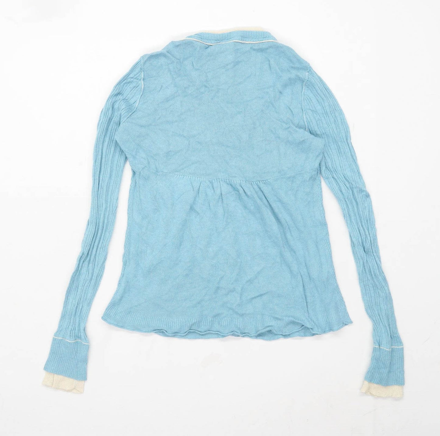 Next Womens Size 10 Blue Cardigan (Regular)