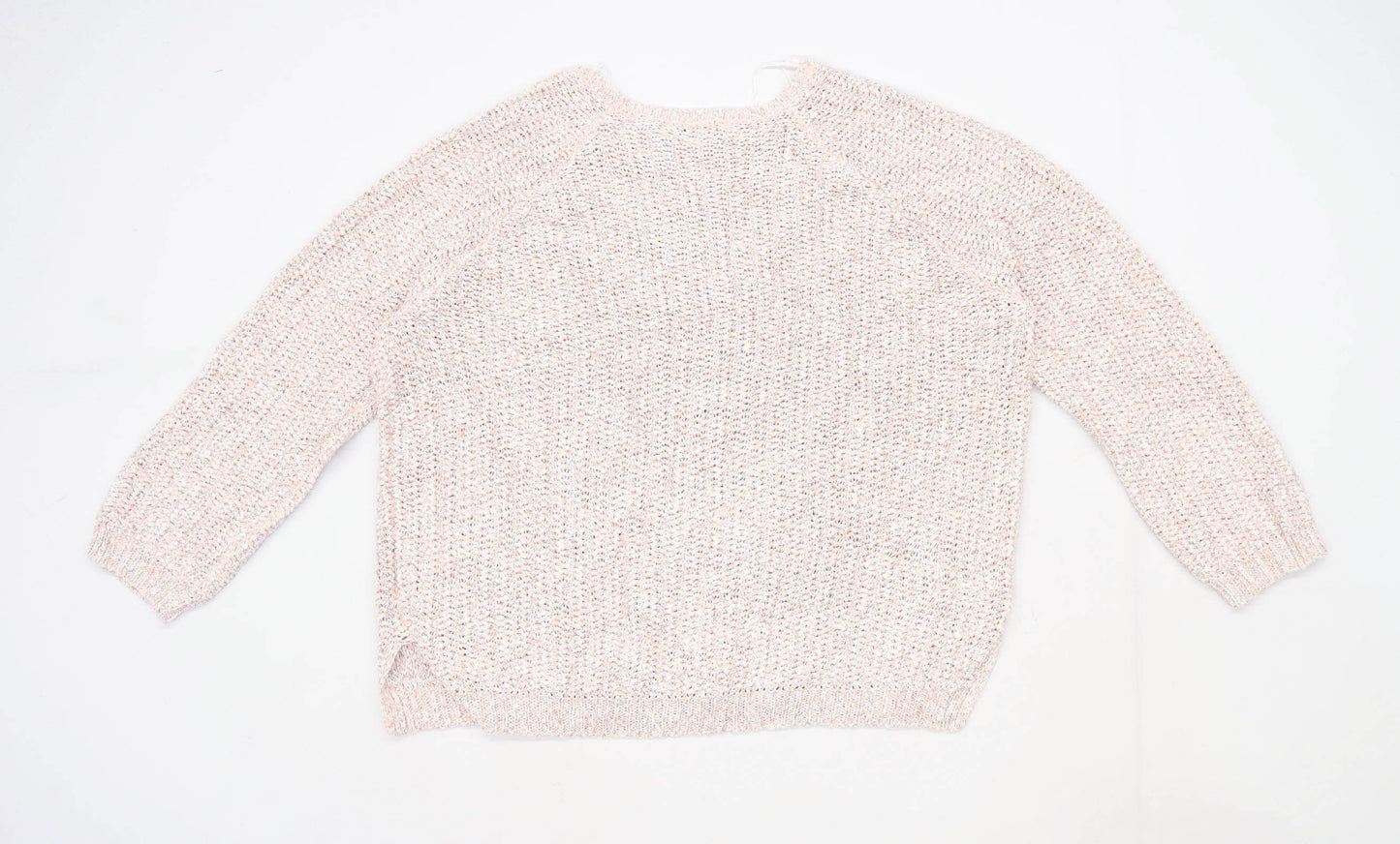 George Womens Size XL Cotton Blend Pink Jumper (Regular)