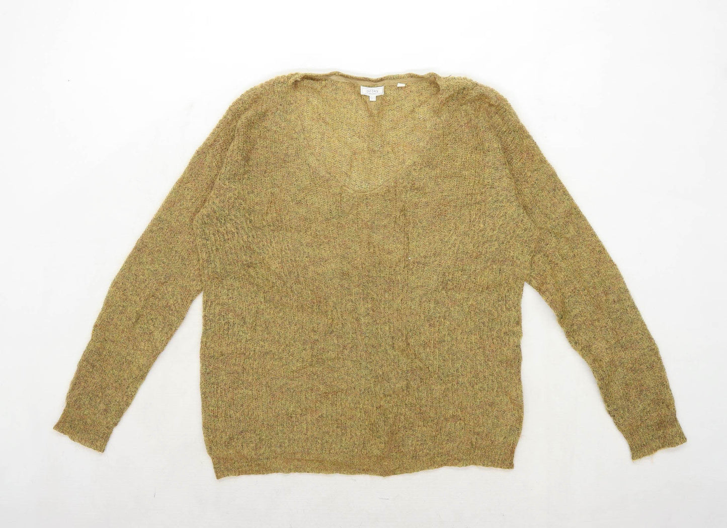 Fat Face Womens Size 14 Yellow Jumper (Regular)