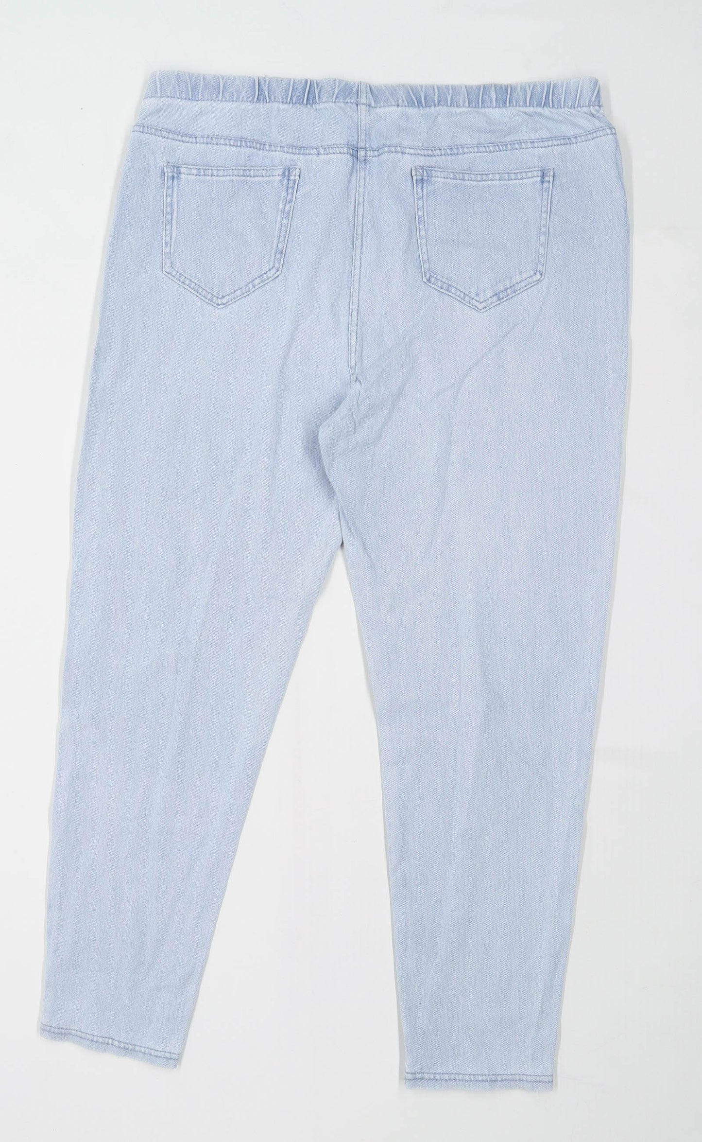 Womens Next Blue Denim Jeggings Size 18/L26